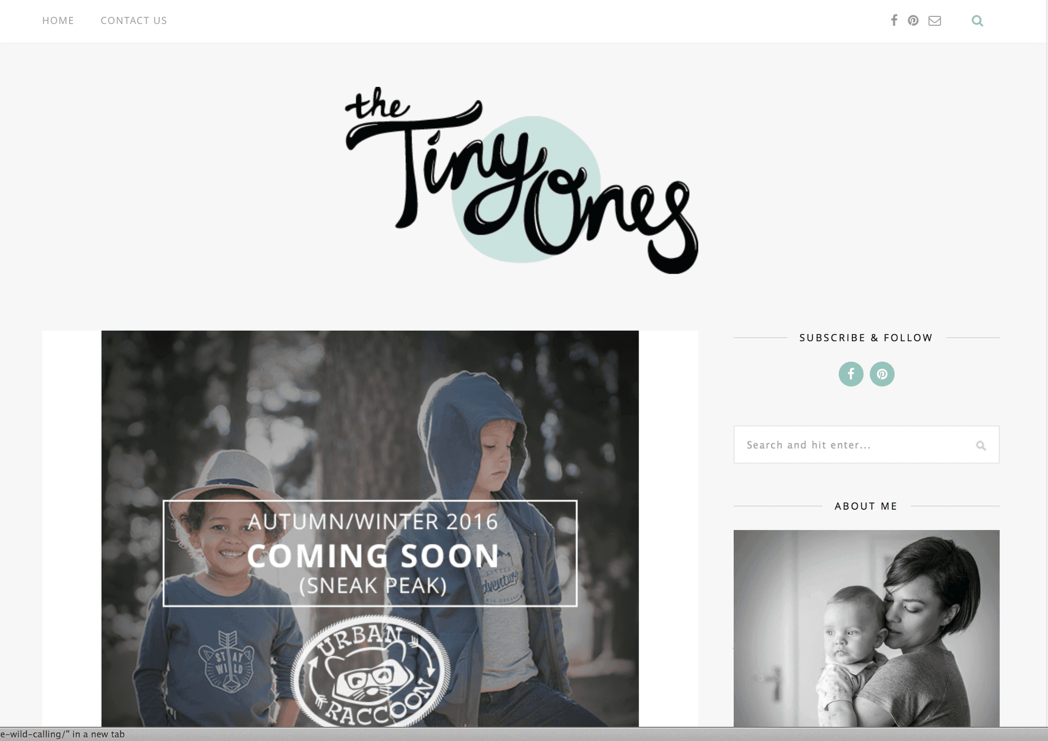 The Tiny Ones kids fashion blog feature — editorial photography in Cape Town